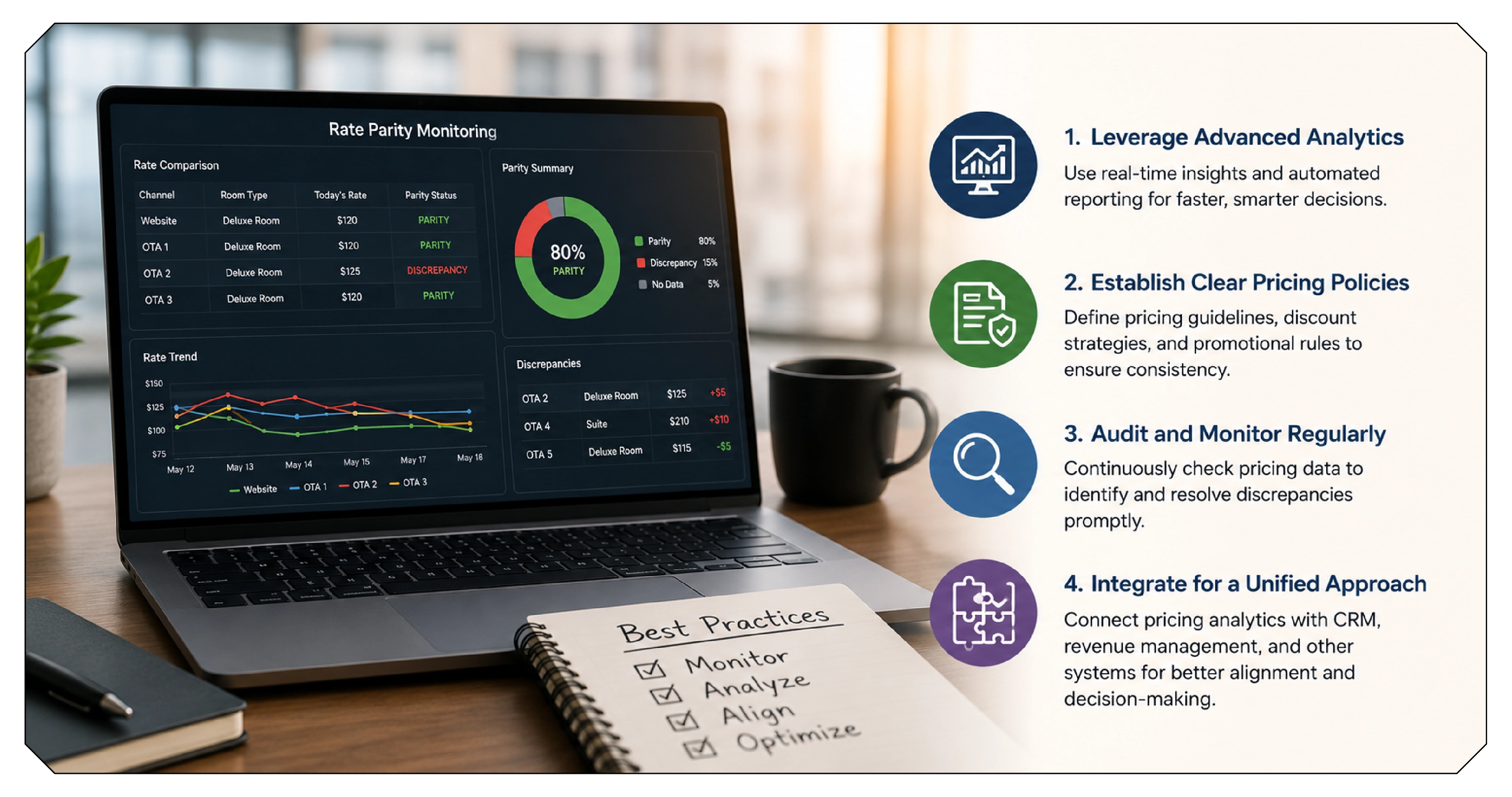 Best Practices for Effective Rate Parity Monitoring